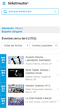 Mobile Screenshot of m.ticketmaster.com.mx